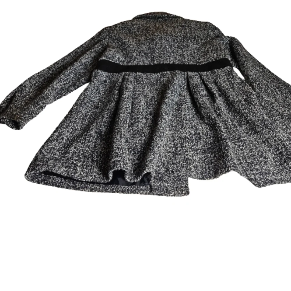 DEBBIE SHUCHAT COLLECTION WOMEN  CHARMING MID LONG TWEED COAT SIZE XL - Picture 7 of 16